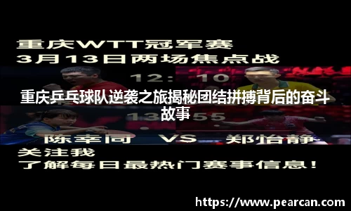 重庆乒乓球队逆袭之旅揭秘团结拼搏背后的奋斗故事